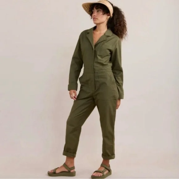 ROARK Layover Jumpsuit Romper in Military Size XS - Picture 1 of 3